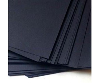 Värviline paber A4, 80g/m², 50 lehte - must